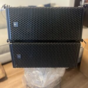 RCF Black Speaker System